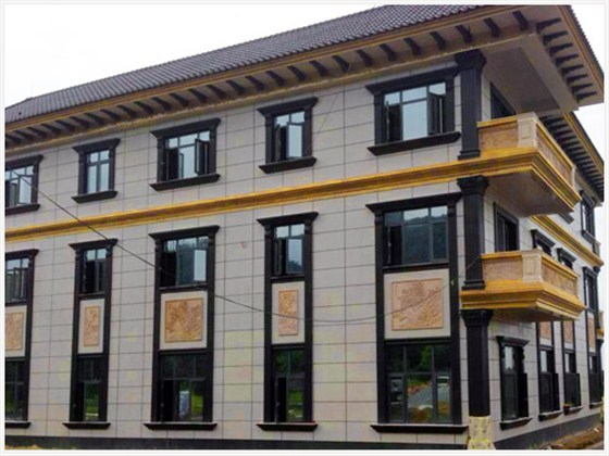 數(shù)碼彩別墅外墻涂料效果展示圖