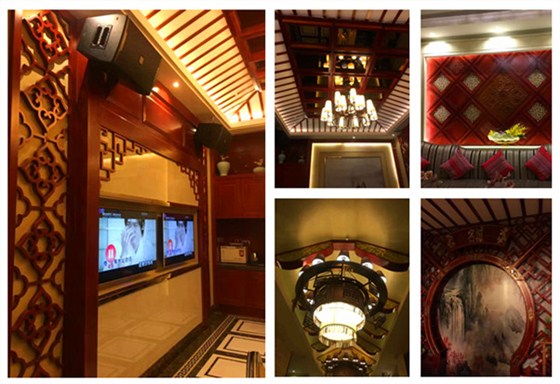 全屋原木白坯定制，涂裝中式KTV風(fēng)格之典范