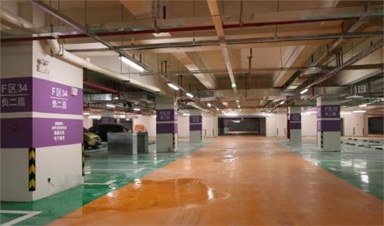 數(shù)碼彩助力順德大良新城建設(shè) 地坪漆涂裝高級商業(yè)廣場