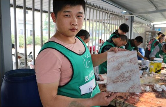 天然大理石VS人造大理石VS數(shù)碼彩仿大理石漆