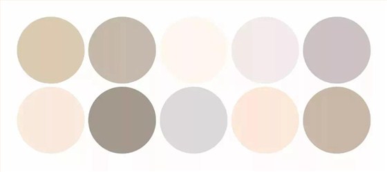 秋天墻面高端色系，莫蘭迪色系