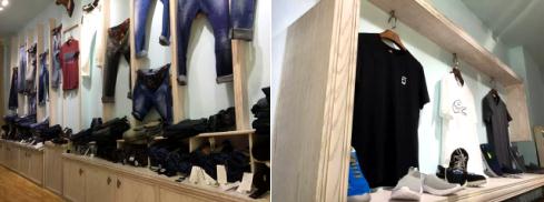 水性白漆仿古白效果，打造文藝服裝店（圖）