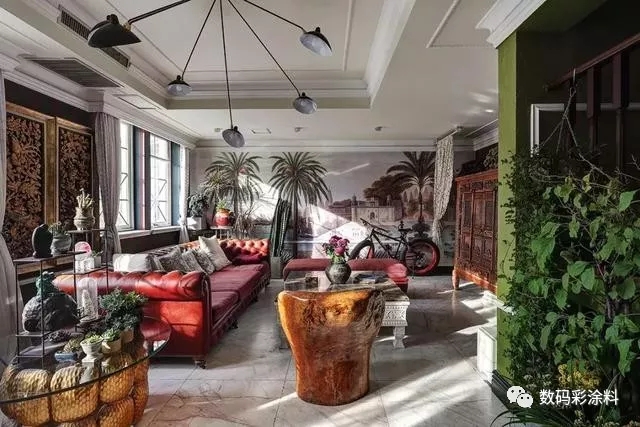 數(shù)碼彩涂料 助力《空間榜樣》現(xiàn)代混搭設(shè)計