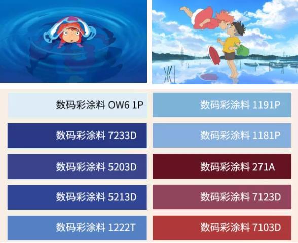 宮崎駿的二次元世界 這波配色用在裝修簡(jiǎn)直太贊