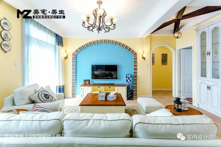 地中海這個風(fēng)格有點藍(lán)