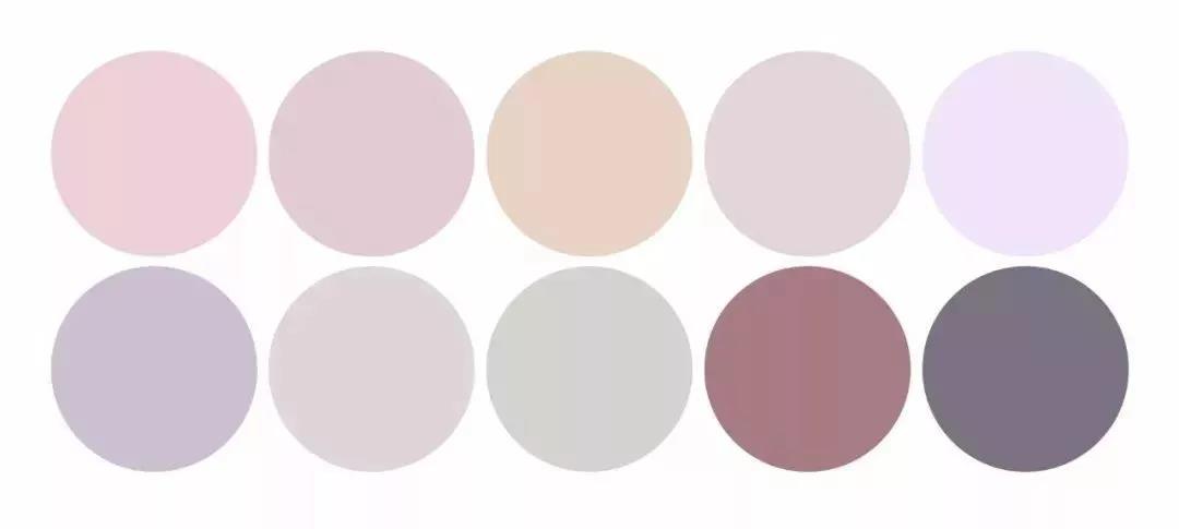 秋天墻面高端色系，莫蘭迪色系