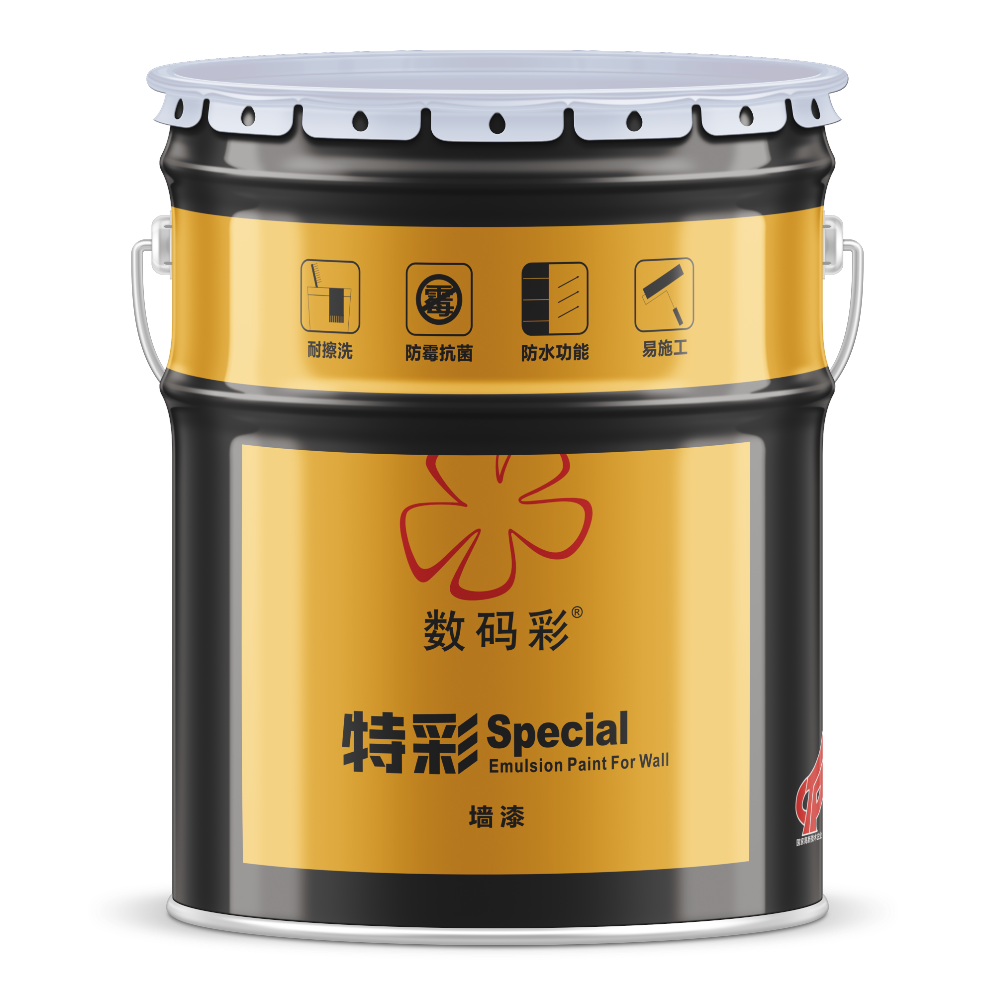 評(píng)測(cè)|耐擦洗、強(qiáng)遮蓋、強(qiáng)防霉數(shù)碼彩特彩墻漆